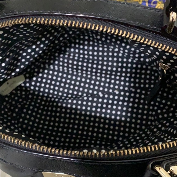 KATE SPADE BLACK LEATHER HANDBAG/CROSSBODY - Picture 6 of 9